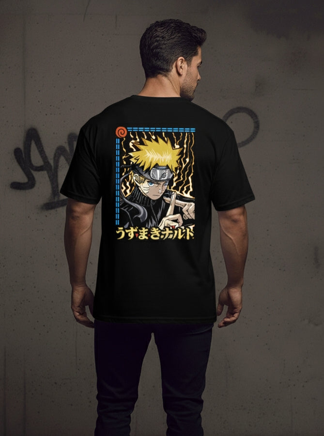 Naruto Uzumaki Oversized Graphic T-Shirt