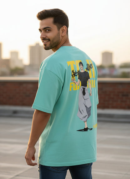 Toji Fushiguro “Sorcerer Killer” Oversized Graphic Tee