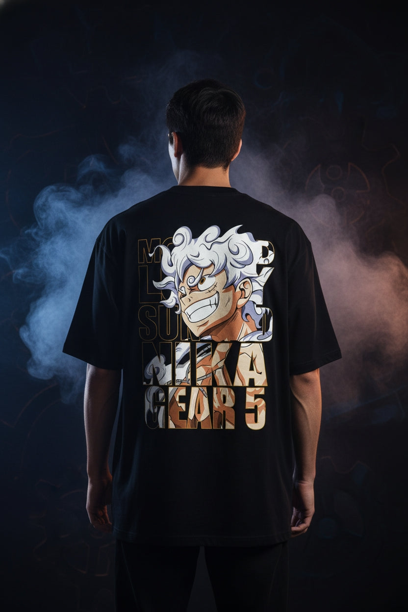 Nika Gear 5 Streetwear Graphic Tee | One Piece